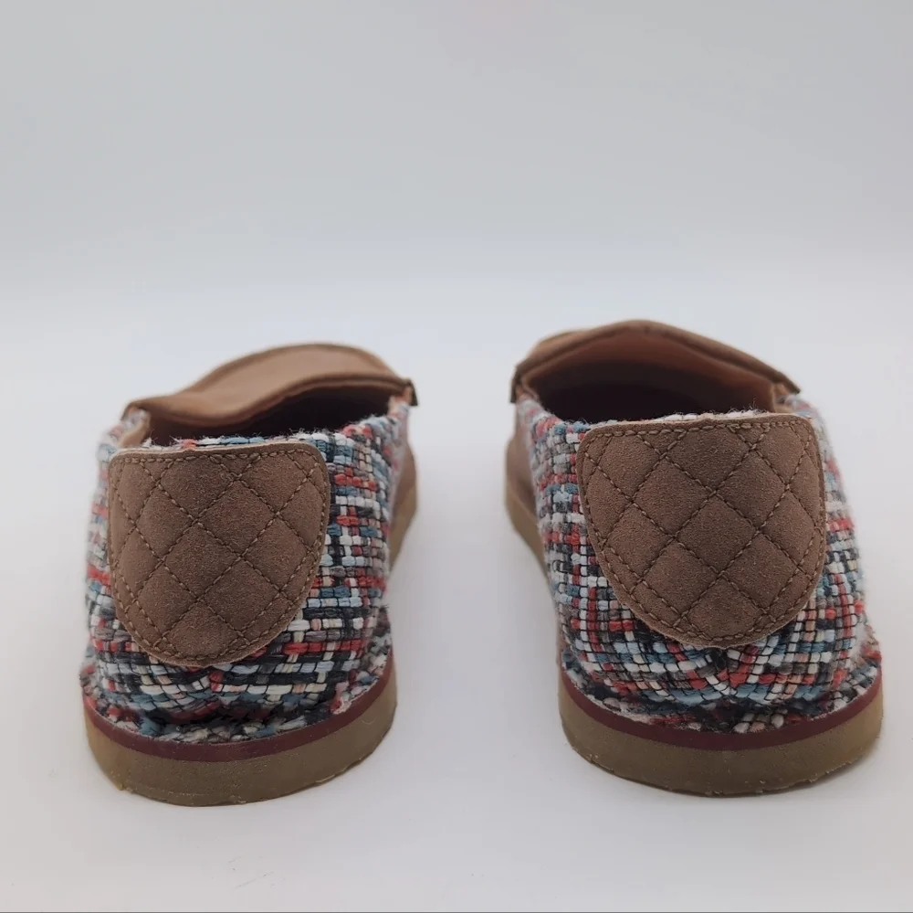 Twisted X Sz 9 WCL0016 Brown and Multicolor Leather Loafers